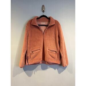 Madewell Sherpa Fleece Half-Zip Pullover